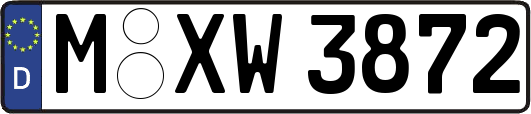 M-XW3872