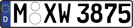 M-XW3875
