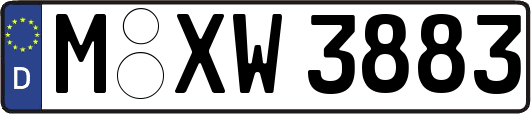 M-XW3883