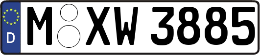 M-XW3885