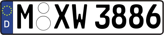 M-XW3886