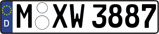 M-XW3887