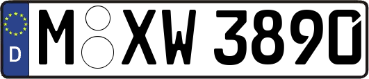 M-XW3890