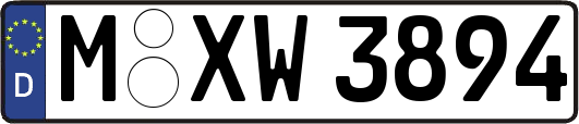M-XW3894