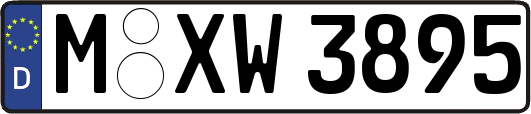M-XW3895