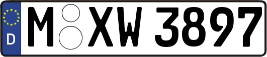 M-XW3897