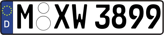 M-XW3899