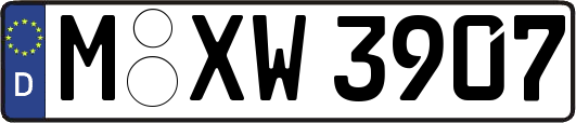 M-XW3907