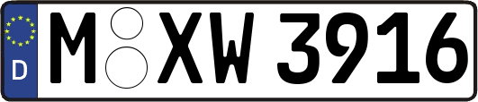 M-XW3916