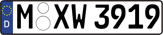 M-XW3919