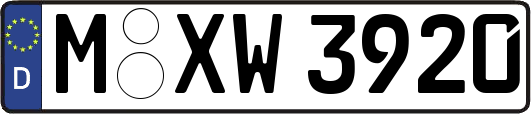 M-XW3920