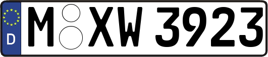 M-XW3923