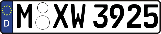 M-XW3925