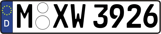 M-XW3926