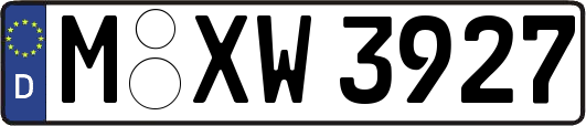 M-XW3927