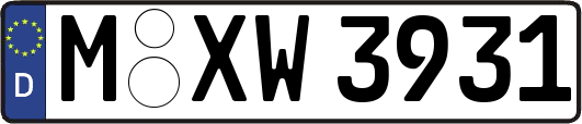 M-XW3931