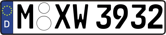 M-XW3932