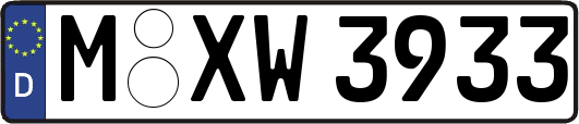 M-XW3933