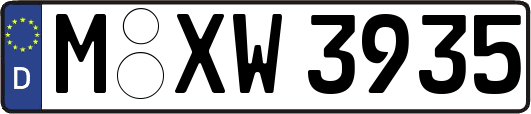 M-XW3935