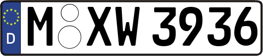 M-XW3936