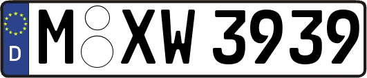 M-XW3939