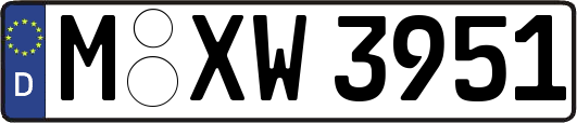 M-XW3951