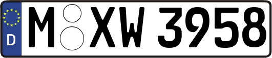 M-XW3958