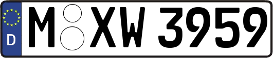 M-XW3959