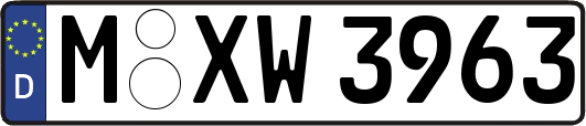 M-XW3963