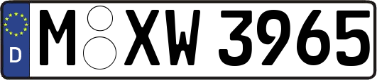 M-XW3965