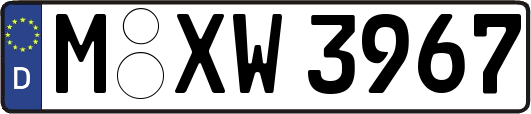 M-XW3967