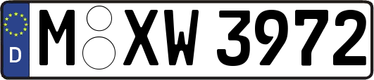 M-XW3972