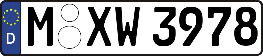M-XW3978