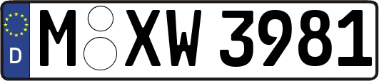M-XW3981