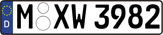 M-XW3982