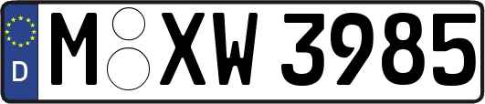 M-XW3985