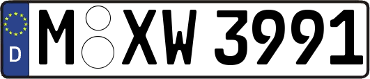 M-XW3991
