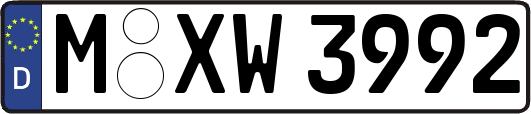 M-XW3992