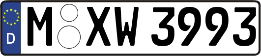 M-XW3993