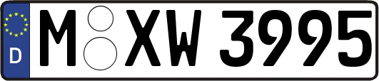 M-XW3995
