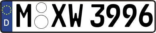 M-XW3996