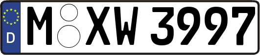 M-XW3997