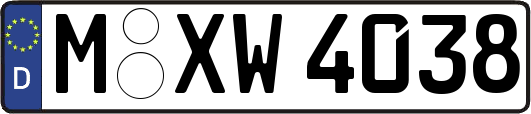 M-XW4038