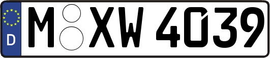 M-XW4039