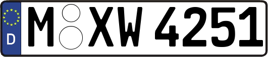 M-XW4251