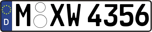 M-XW4356