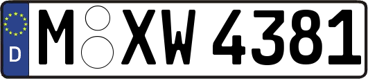 M-XW4381