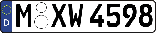 M-XW4598