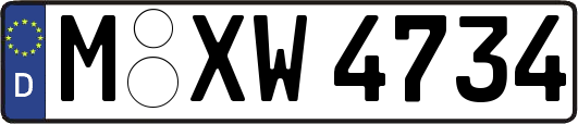 M-XW4734
