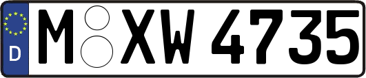 M-XW4735